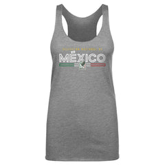 Mexico National Team 500 Level Women's Inline Tri-Blend Racerback Tank Top