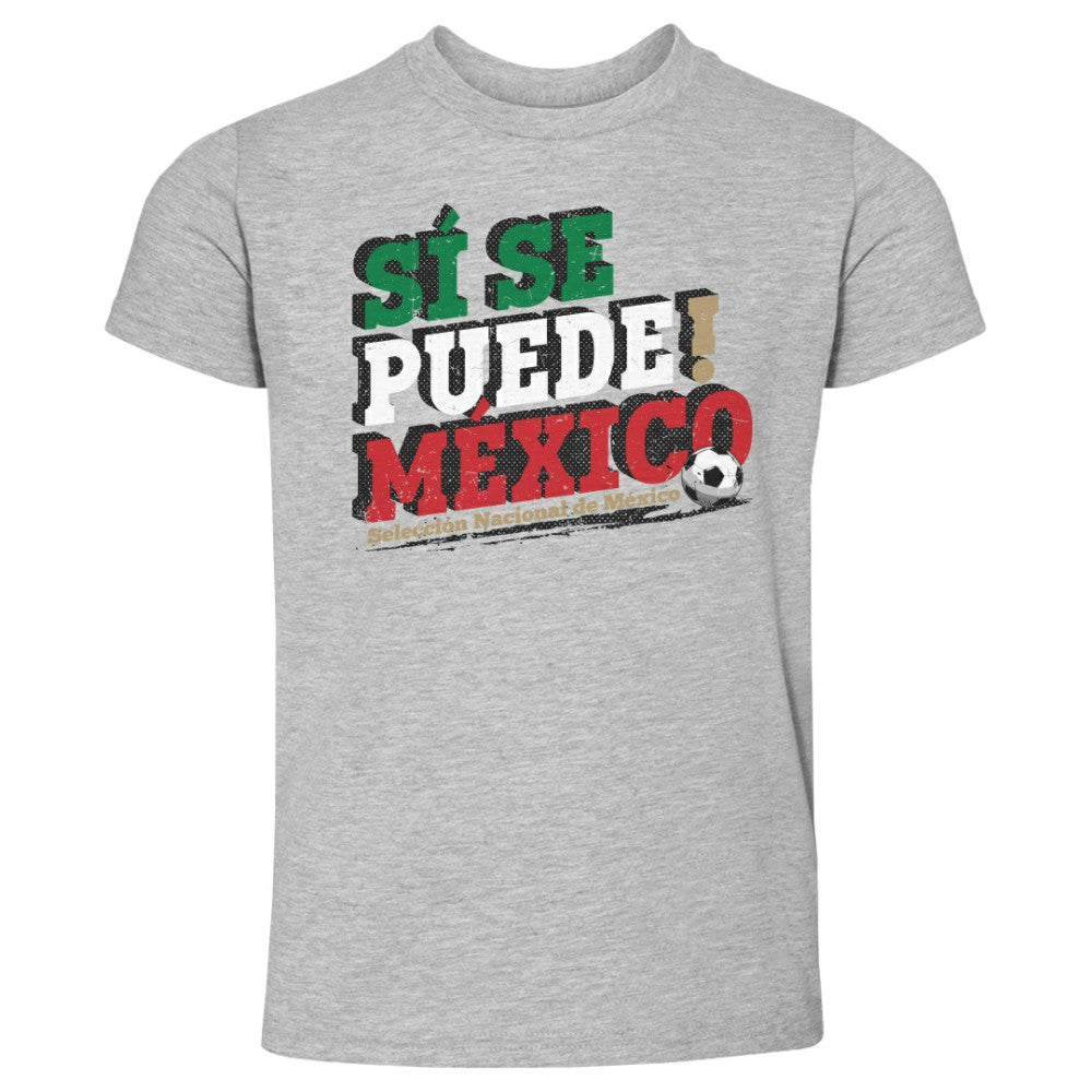 Mexico National Team 500 Level Toddler Si Se Puede T-Shirt for sale - Heather Gray
