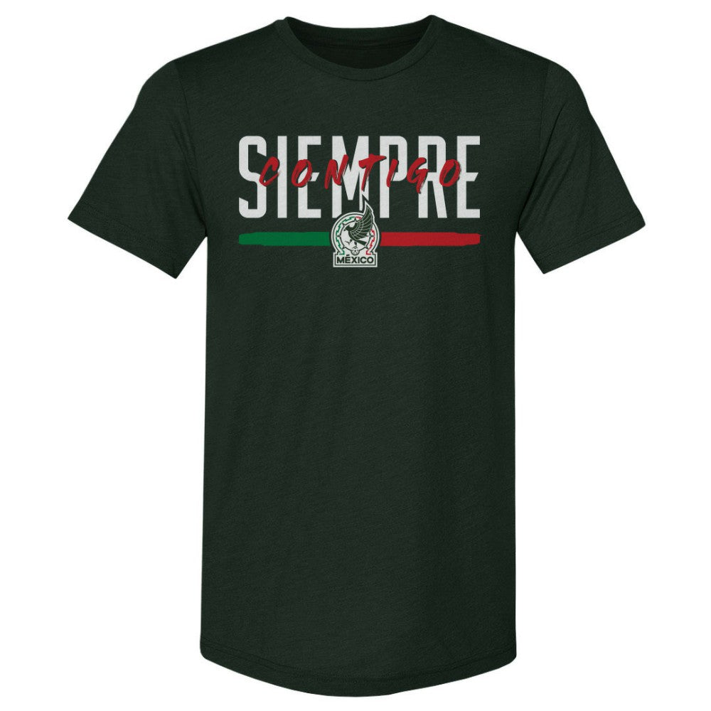 Mexico National Team 500 Level Siempre Contigo Premium Tri-Blend T-Shirt
