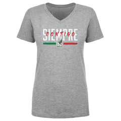 Mexico National Team 500 Level Women's Siempre Contigo V-Neck T-Shirt