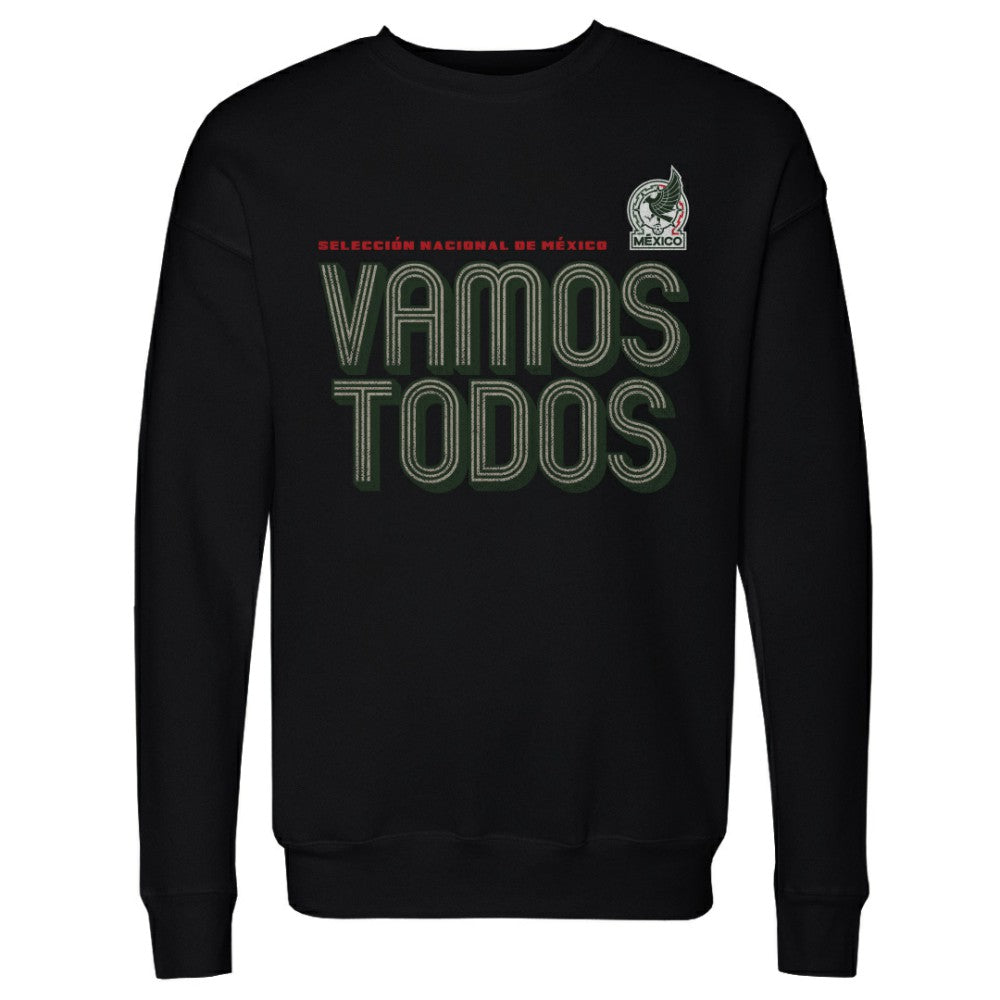 Mexico National Team 500 Level Vamos Todos Inline Bold Crewneck Sweatshirt