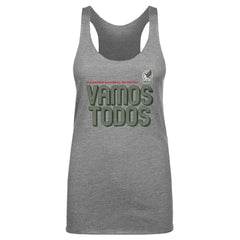Mexico National Team 500 Level Women's Vamos Todos Inline Bold Tri-Blend Tank Top