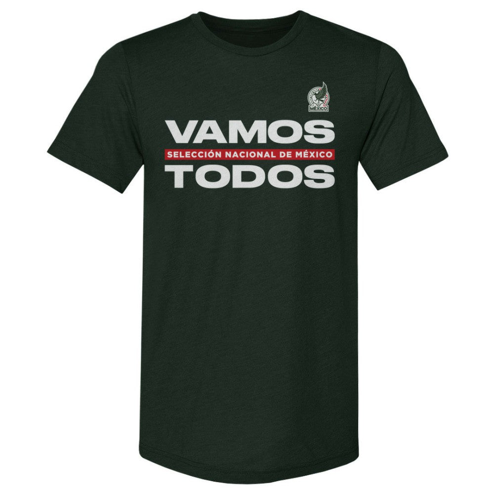 Mexico National Team 500 Level Vamos Todos Premium Tri-Blend T-Shirt