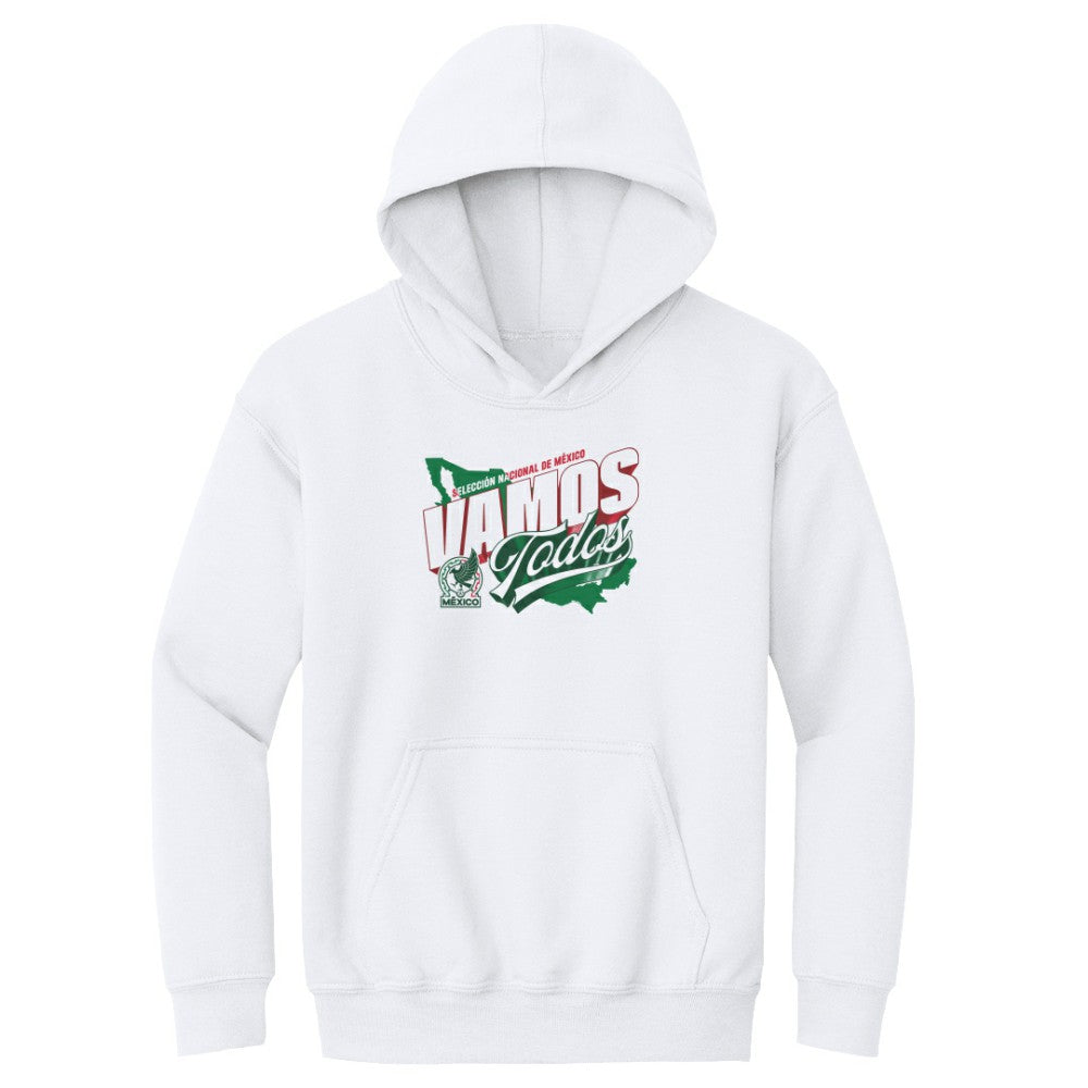 Mexico National Team 500 Level Youth Vamos Todos Country Pullover Hoodie