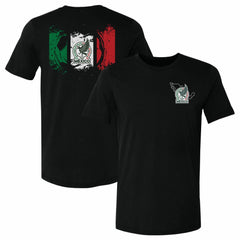 Mexico National Team 500 Level Grunge Flag F&B T-Shirt