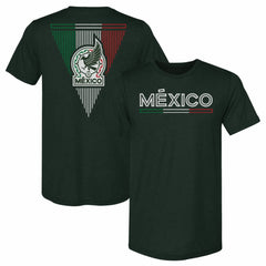 Mexico National Team 500 Level Inline Premium Tri-Blend T-Shirt