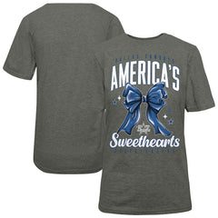 Dallas Cowboys Cheerleaders Women's Sweetheart Bow T-Shirt | NFL Online