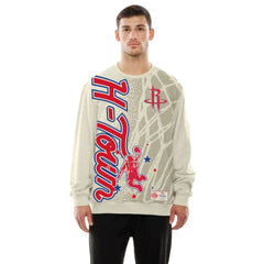 Tan Houston Rockets 2025/26 City Edition Sweatshirt sale | NBA