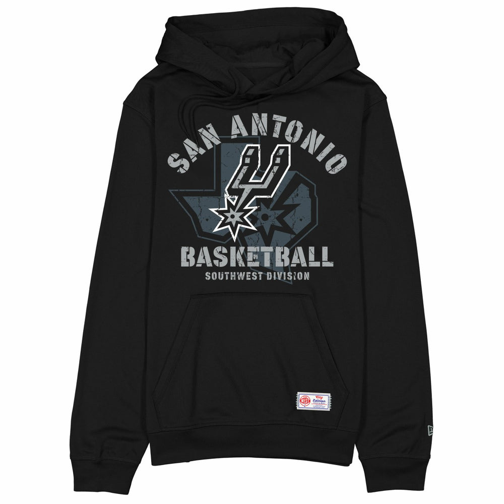 Black San Antonio Spurs 2025/26 City Edition Fleece Hoodie | NBA