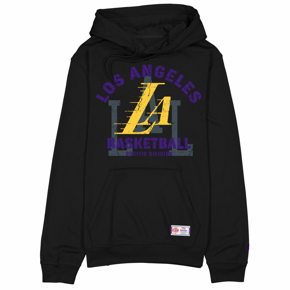 Black Los Angeles Lakers 2025/26 City Edition Fleece Hoodie | NBA