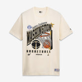 Cream Washington Wizards Oversized City Edition Remix Vintage T-Shirt | NBA