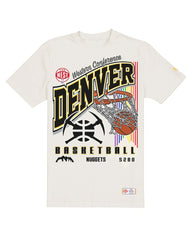 Cream Denver Nuggets Oversized City Edition Remix Vintage T-Shirt sale | NBA