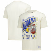 Cream Indiana Pacers Oversized City Edition Remix Vintage T-Shirt | NBA