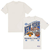 Cream New York Knicks Oversized City Edition Remix Vintage T-Shirt | NBA