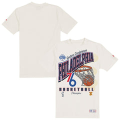 Cream Philadelphia 76ers Oversized City Edition Remix Vintage T-Shirt | NBA