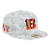 Cincinnati Bengals 2025 Salute to Service Fan Pack 59FIFTY Fitted Hat | NFL Outlet