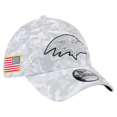 Baltimore Ravens 2025 Salute to Service Digital Camo Fan Pack 39THIRTY Flex Hat | NFL Sale