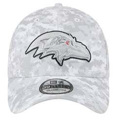 Baltimore Ravens 2025 Salute to Service Digital Camo Fan Pack 39THIRTY Flex Hat | NFL Sale
