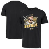 Paul Skenes Pittsburgh Pirates '47 Player Caricature Franklin T-Shirt - MLB T-shirts