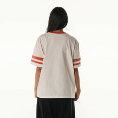 Kansas City Chiefs The Wild Collective Women's Vintage Drop Shoulder Oversized Boyfriend T-Shirt | NFL US