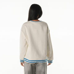 Detroit Lions The Wild Collective Women's Oversized Vintage French Terry Sweatshirt | NFL Sale