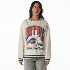 Buffalo Bills The Wild Collective Women's Oversized Vintage French Terry Sweatshirt | NFL US