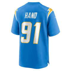 Los Angeles Chargers Da'Shawn Hand Team Game Jersey | NFL US