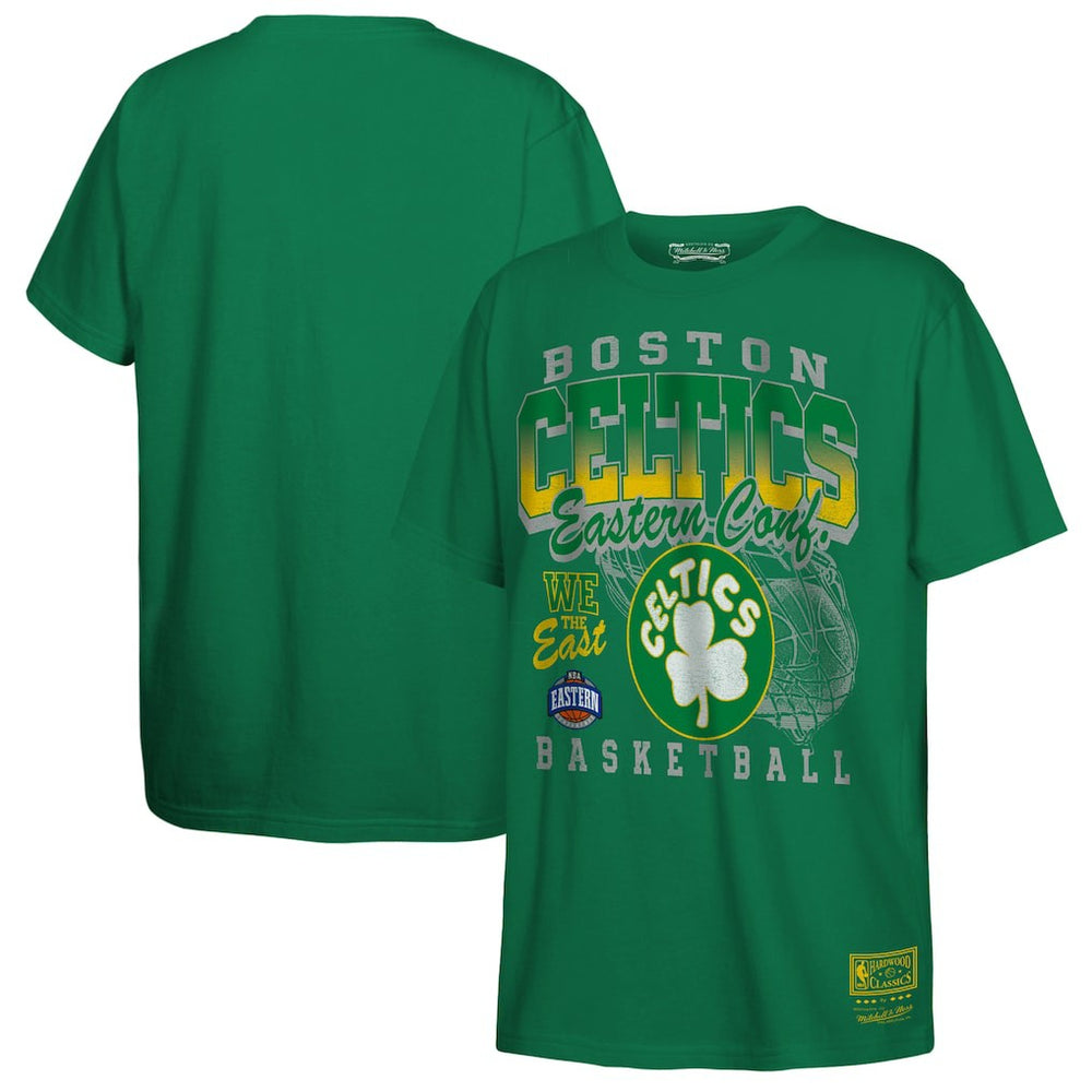 Kelly Green Boston Celtics Youth 2025 NBA Playoffs Retro Monumental T-Shirt | NBA