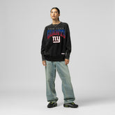 New York Giants Women's Delineate Mineral Wash Crewneck Sweatshirt | NFL Sale