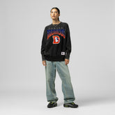 Denver Broncos Women's Delineate Mineral Wash Crewneck Sweatshirt | NFL US