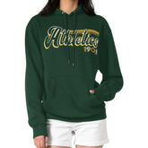Athletics Starter Women's Groovy Script Team Fleece Pullover Hoodie - MLB Hoodies