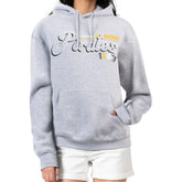 Pittsburgh Pirates Starter Women's Groovy Script Team Fleece Pullover Hoodie - MLB Hoodies