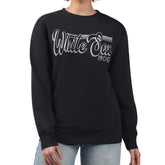 Chicago White Sox Starter Women's Groovy Script Team Fleece Pullover Sweatshirt - MLB Pullover