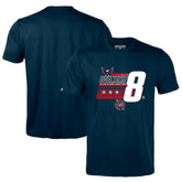 Alexander Ovechkin Washington Capitals Levelwear NHL All-Time Leading Goal Scorer Milestone Stripes Name & Number Richmond T-Shirt - NHL T-shirts