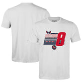 Alexander Ovechkin Washington Capitals Levelwear NHL All-Time Leading Goal Scorer Milestone Stripes Name & Number Richmond T-Shirt - NHL T-shirts