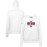 Alexander Ovechkin Washington Capitals Levelwear Women's NHL All-Time Leading Goal Scorer Milestone Stripes Name & Number Adorn Pullover Hoodie - NHL Hoodies