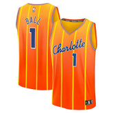 Orange LaMelo Ball Charlotte Hornets 2025/26 City Edition Fast Break Jersey | NBA