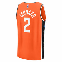 Orange Kawhi Leonard LA Clippers 2025/26 City Edition Fast Break Jersey | NBA