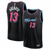 Black Bam Adebayo Miami Heat Youth 2025/26 City Edition Fast Break Jersey | NBA