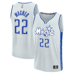 Silver Franz Wagner Orlando Magic Youth 2025/26 City Edition Fast Break Jersey | NBA