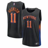 Black Jalen Brunson New York Knicks Fast Break Jersey | NBA