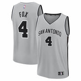 Silver De'Aaron Fox San Antonio Spurs Fast Break Jersey | NBA