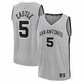 Silver Stephon Castle San Antonio Spurs Youth Fast Break Jersey | NBA