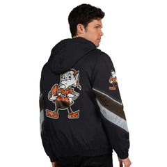 Cleveland Browns Starter Thursday Night Gridiron Vintage Logo Full-Zip Hoodie | NFL Hot