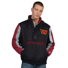 Washington Commanders Starter Thursday Night Gridiron Half-Zip Jacket | NFL New