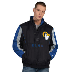 Los Angeles Rams Starter Thursday Night Gridiron Half-Zip Jacket | NFL Hot