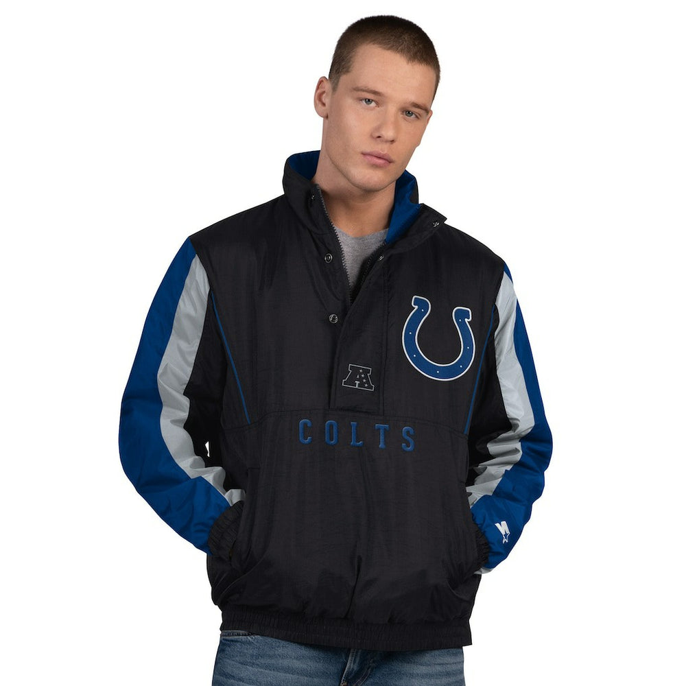 Indianapolis Colts Starter Thursday Night Gridiron Half-Zip Jacket | NFL New