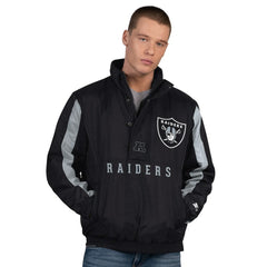 Las Vegas Raiders Starter Thursday Night Gridiron Half-Zip Jacket | NFL US