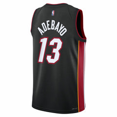 Black Bam Adebayo Miami Heat Youth Swingman Jersey | NBA