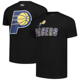 Black Indiana Pacers FISLL Unisex Oversize Logo T-Shirt | NBA